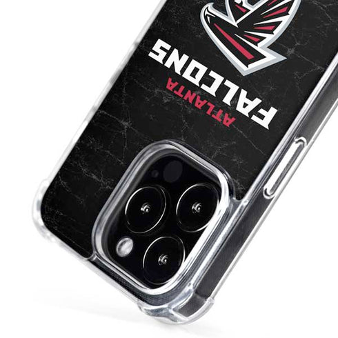 NFL Atlanta Falcons Distressed iPhone 16 Pro Max MagSafe Case