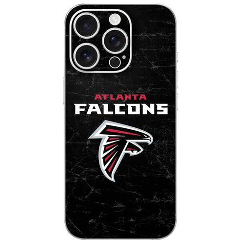 NFL Atlanta Falcons Distressed iPhone 16 Pro Skin