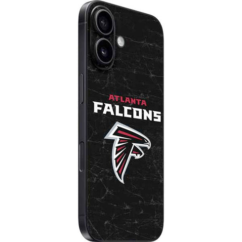 NFL Atlanta Falcons Distressed iPhone 16 Skin