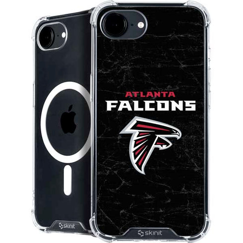 NFL Atlanta Falcons Distressed iPhone 16e MagSafe Case