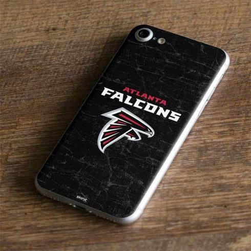 NFL Atlanta Falcons Distressed iPhone 8 Skin
