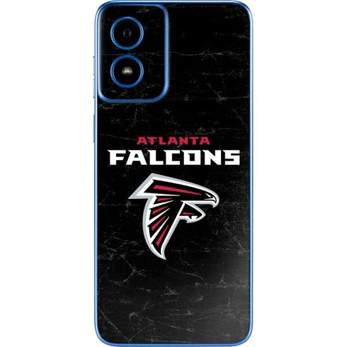NFL Atlanta Falcons Distressed Moto G Play 4G (2024) Skin
