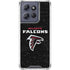 NFL Atlanta Falcons Distressed Moto G Play 5G (2025) Clear Case