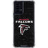NFL Atlanta Falcons Distressed Moto G Power 5G (2024) Clear Case