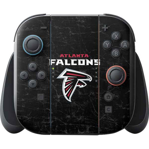 NFL Atlanta Falcons Distressed Nintendo Switch 2 (2025) with Joy-Con Skin