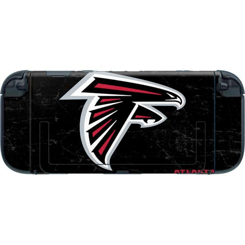 NFL Atlanta Falcons Distressed Nintendo Switch 2 (2025) with Joy-Con Skin