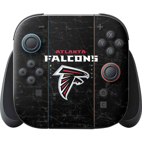 NFL Atlanta Falcons Distressed Nintendo Skins