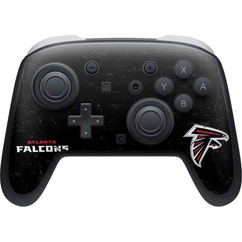 NFL Atlanta Falcons Distressed Nintendo Switch 2 (2025) Pro Controller Skin