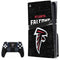 NFL Atlanta Falcons Distressed PS5 Pro Disk Bundle Skin