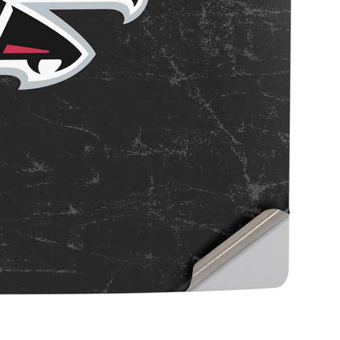 NFL Atlanta Falcons Distressed PS5 Pro Disk Console Skin