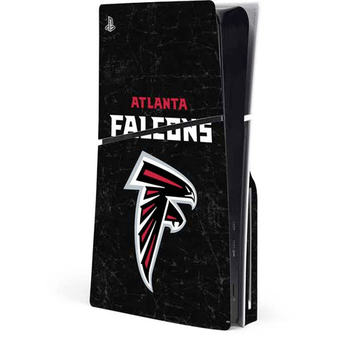 NFL Atlanta Falcons Distressed PlayStation PS5 Skins