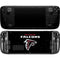 NFL Atlanta Falcons Distressed Steam Deck Handheld Gaming Computer OLED Skin