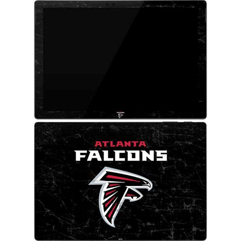 NFL Atlanta Falcons Distressed Surface Pro 7 Skin