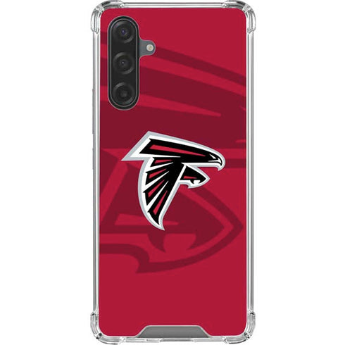 NFL Atlanta Falcons Double Vision Galaxy A17 Clear Case