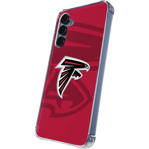 NFL Atlanta Falcons Double Vision Galaxy A35 5G Clear Case