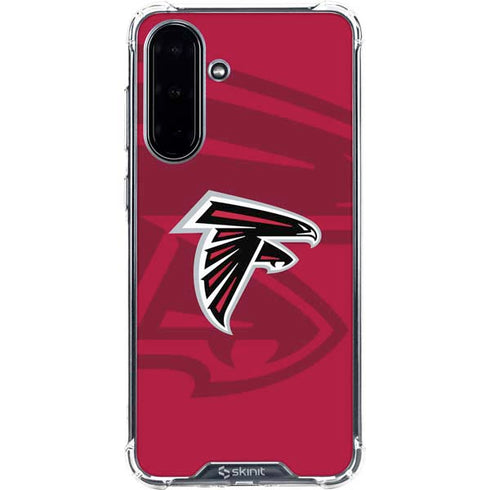 NFL Atlanta Falcons Double Vision Galaxy A36 5G Clear Case