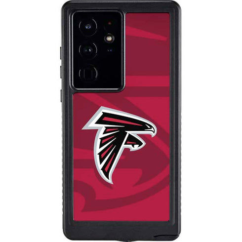 NFL Atlanta Falcons Double Vision Galaxy S24 Ultra Waterproof Case
