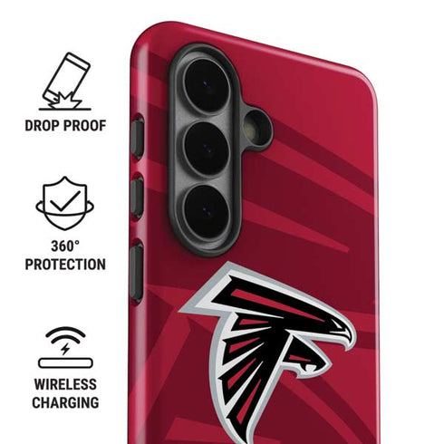 NFL Atlanta Falcons Double Vision Galaxy S26 Impact Case