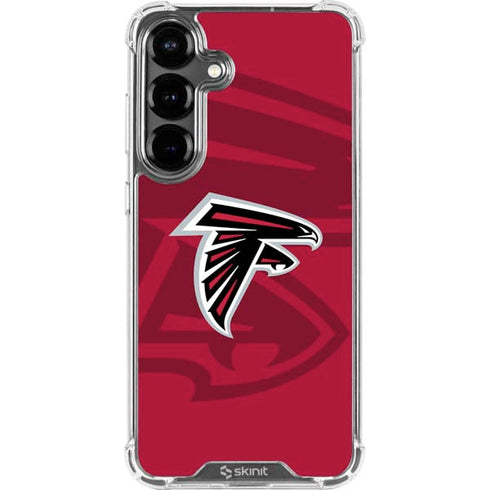 NFL Atlanta Falcons Double Vision Galaxy S26 Plus Clear Case