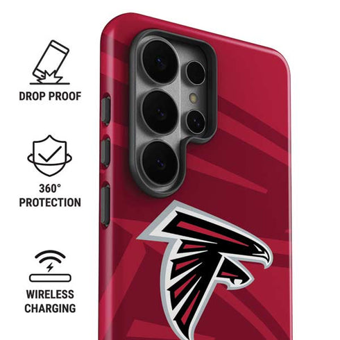 NFL Atlanta Falcons Double Vision Galaxy S26 Ultra Impact Case