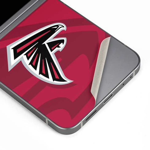 NFL Atlanta Falcons Double Vision Galaxy Z Flip6 Skin