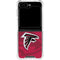 NFL Atlanta Falcons Double Vision Galaxy Z Flip6 Clear Case