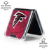 NFL Atlanta Falcons Double Vision Galaxy Z Flip6 Clear Case