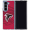 NFL Atlanta Falcons Double Vision Galaxy Z Fold5 5G Clear Case