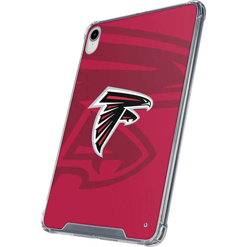 NFL Atlanta Falcons Double Vision iPad 11th Gen (2025) Clear Case