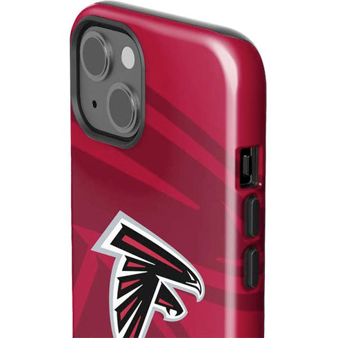 NFL Atlanta Falcons Double Vision iPhone 15 Impact Case