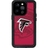 NFL Atlanta Falcons Double Vision iPhone 15 Pro Waterproof Case