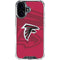 NFL Atlanta Falcons Double Vision iPhone 16 Clear Case