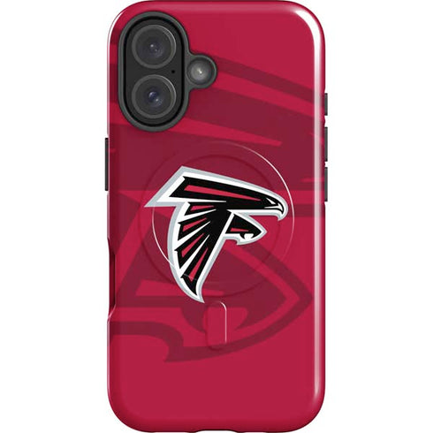 NFL Atlanta Falcons Double Vision iPhone 16 Magsafe Impact Case