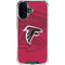 NFL Atlanta Falcons Double Vision iPhone 16 Plus Clear Case