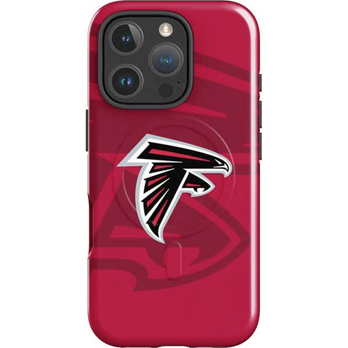 NFL Atlanta Falcons Double Vision iPhone 16 Pro Magsafe Impact Case
