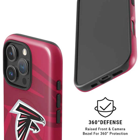 NFL Atlanta Falcons Double Vision iPhone 16 Pro Magsafe Impact Case