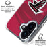 NFL Atlanta Falcons Double Vision iPhone 17 Clear Case