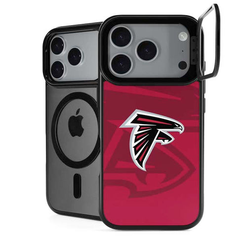 NFL Atlanta Falcons Double Vision iPhone 18 Pro Max Kickstand Case