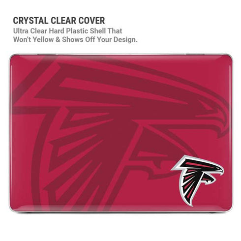 NFL Atlanta Falcons Double Vision MacBook Pro 14in (2021-24) Case plus Skin