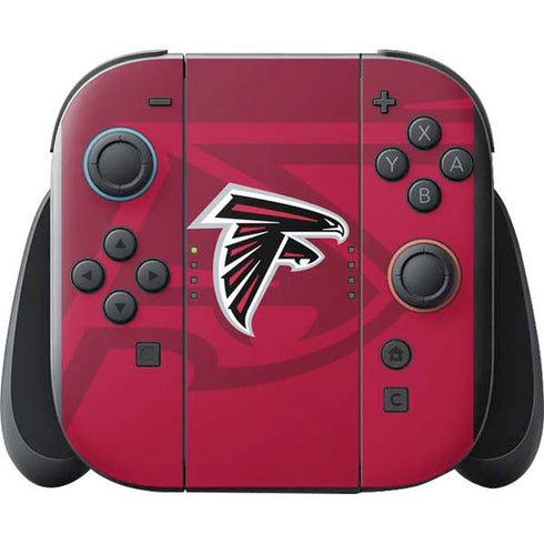 NFL Atlanta Falcons Double Vision Nintendo Switch 2 (2025) with Joy-Con Skin
