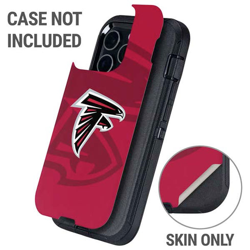 NFL Atlanta Falcons Double Vision Otterbox Defender iPhone Skin