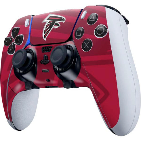 NFL Atlanta Falcons Double Vision PS5 DualSense Edge Pro Controller Skin