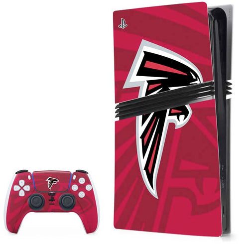 NFL Atlanta Falcons Double Vision PS5 Pro Bundle Skin