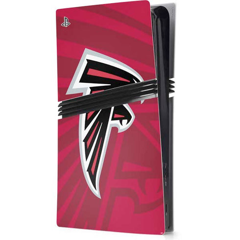NFL Atlanta Falcons Double Vision PS5 Pro Console Skin