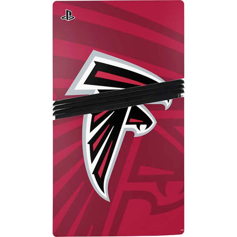 NFL Atlanta Falcons Double Vision PS5 Pro Console Skin