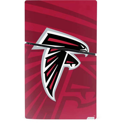 NFL Atlanta Falcons Double Vision PS5 Slim Digital Edition Console Skin