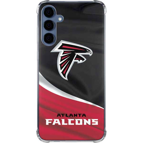 NFL Atlanta Falcons Galaxy A35 5G Clear Case