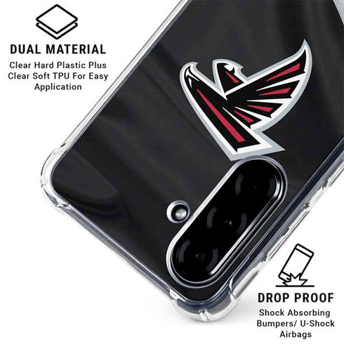 NFL Atlanta Falcons Galaxy A36 5G Clear Case