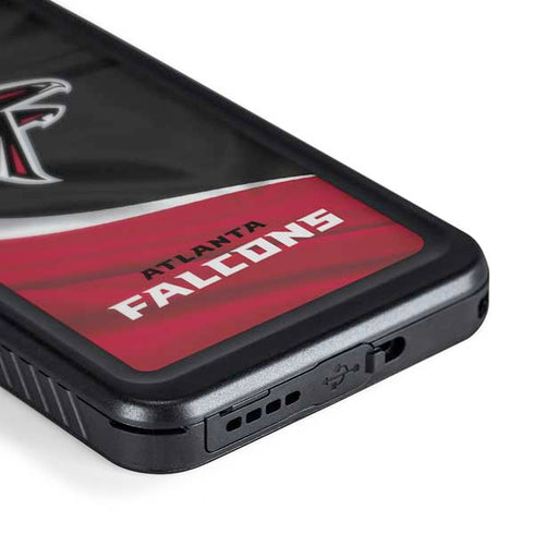 NFL Atlanta Falcons Galaxy S24 Plus Waterproof Case