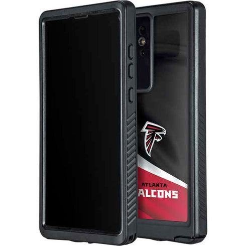 NFL Atlanta Falcons Galaxy S24 Ultra Waterproof Case